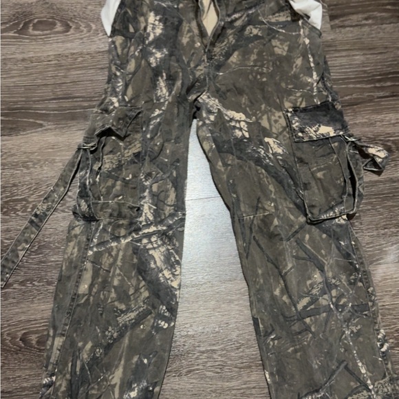 Denim - Camouflage Cargo Pants